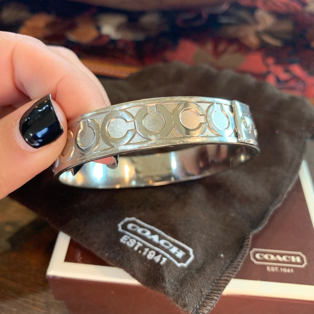 Coach Silver Bracelet